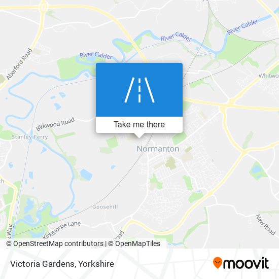 Victoria Gardens map