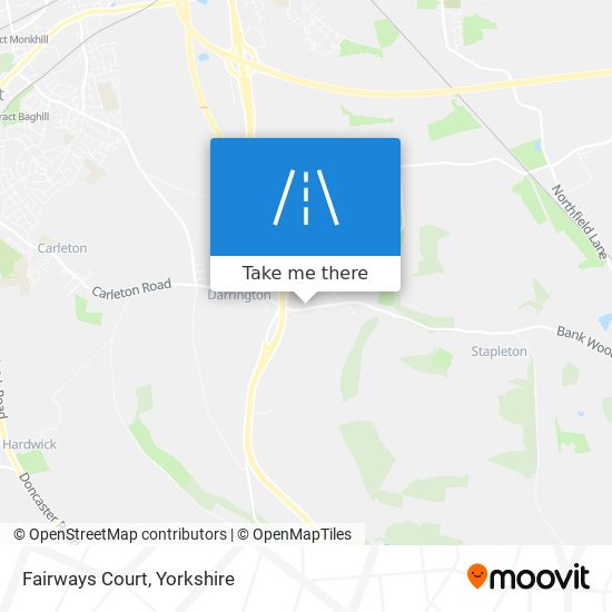 Fairways Court map