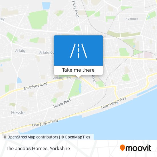 The Jacobs Homes map