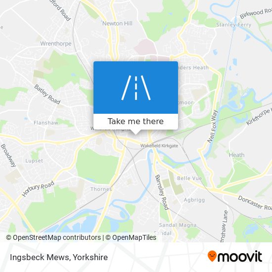 Ingsbeck Mews map