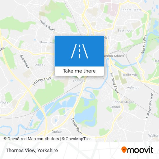 Thornes View map
