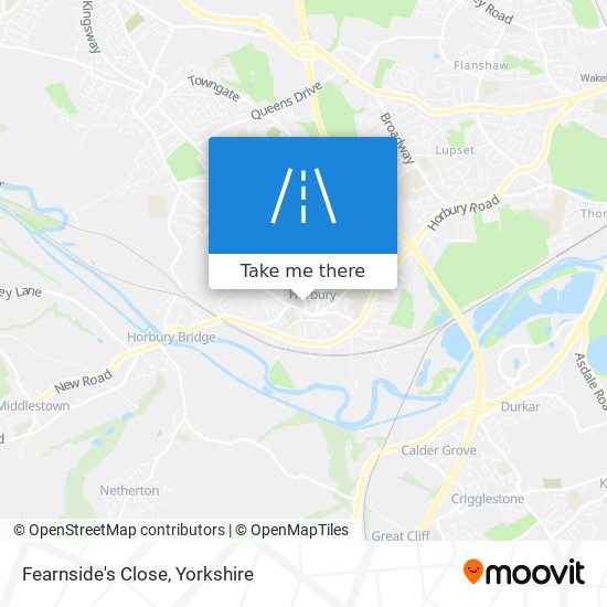 Fearnside's Close map