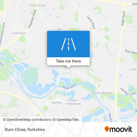 Burn Close map