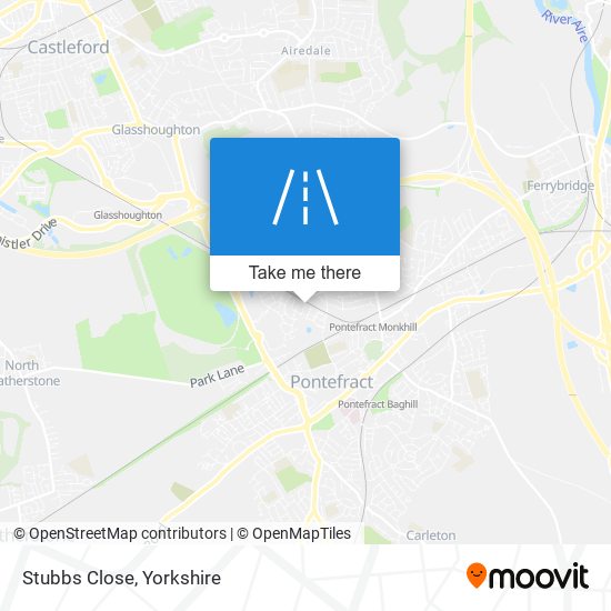 Stubbs Close map