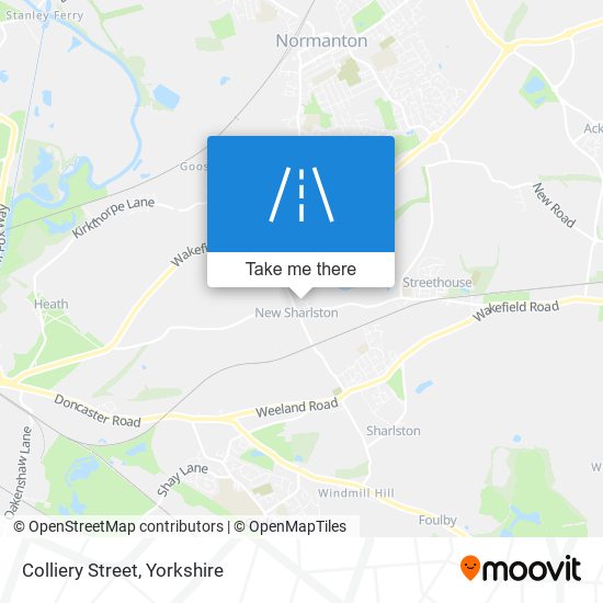 Colliery Street map