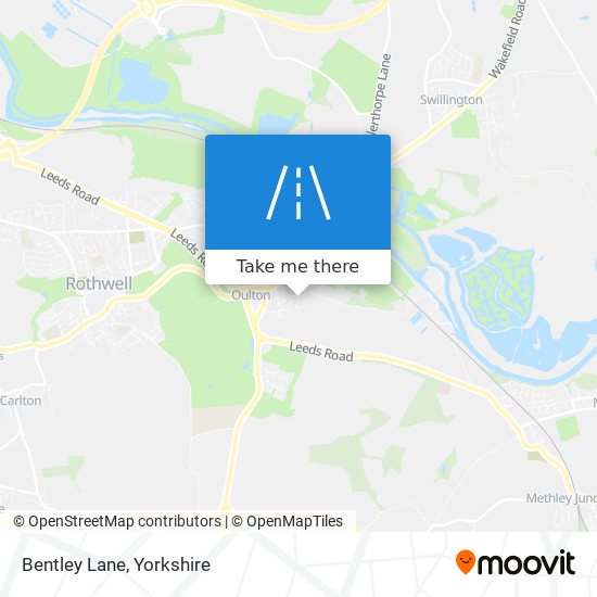 Bentley Lane map