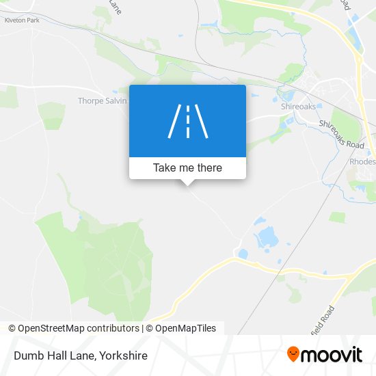 Dumb Hall Lane map