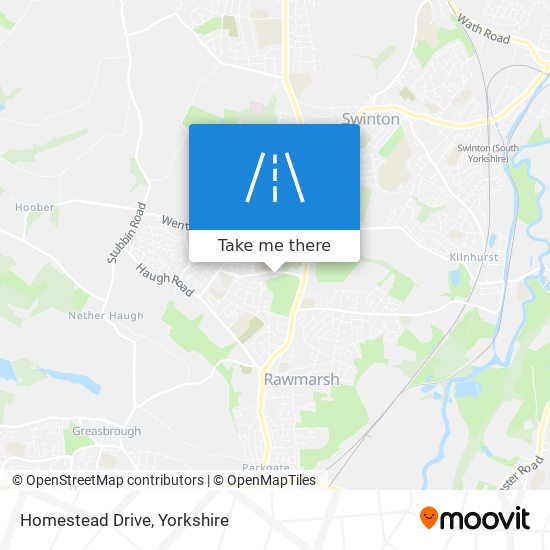 Homestead Drive map