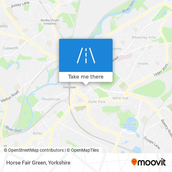 Horse Fair Green map
