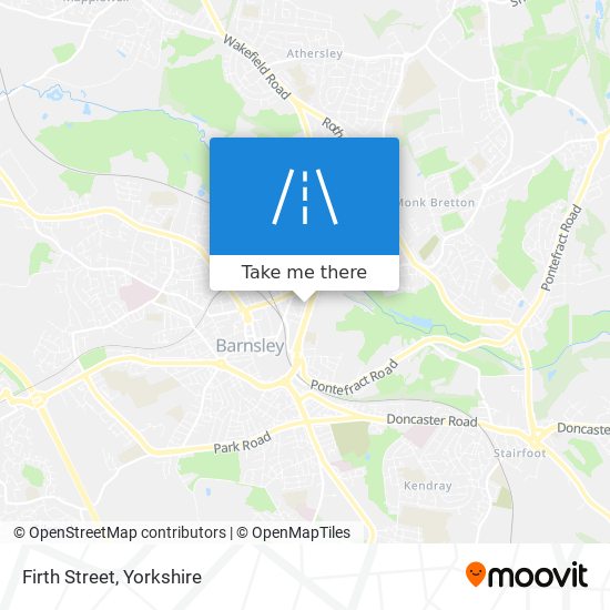 Firth Street map
