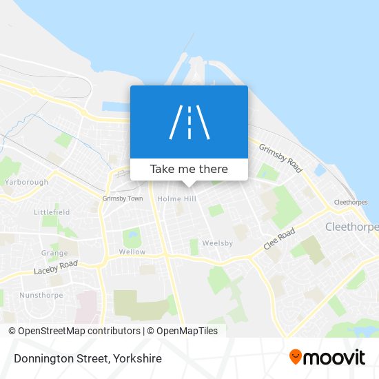 Donnington Street map