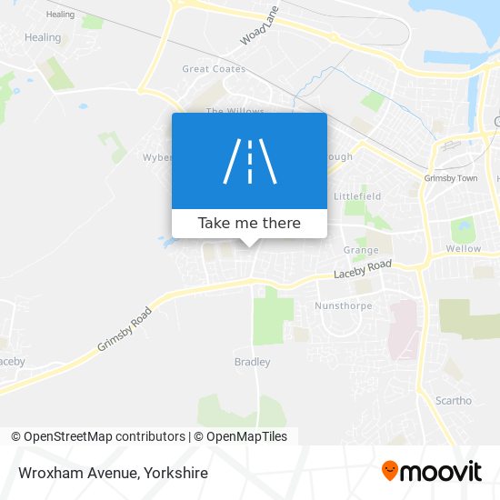 Wroxham Avenue map