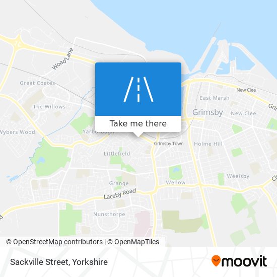 Sackville Street map