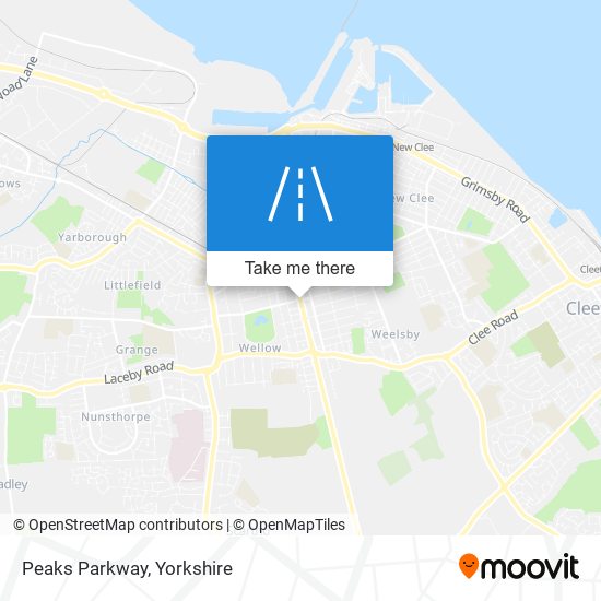 Peaks Parkway map