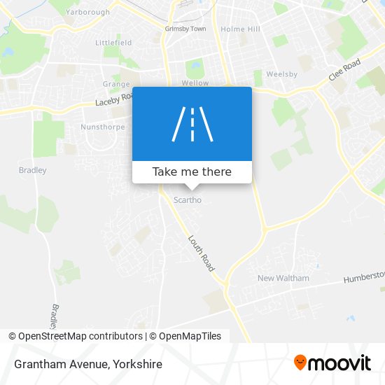 Grantham Avenue map