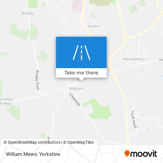 William Mews map