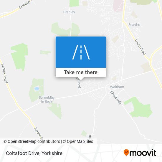 Coltsfoot Drive map