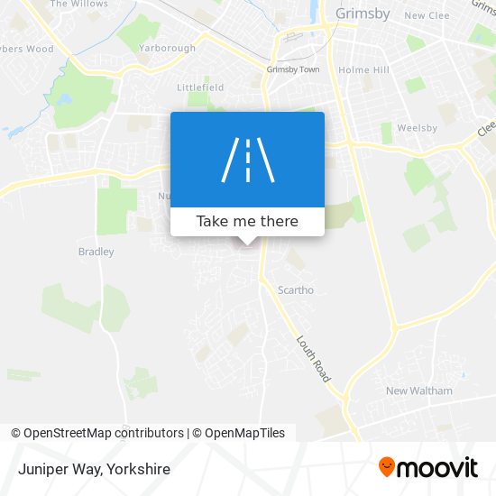 Juniper Way map