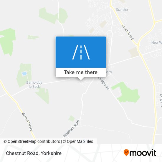 Chestnut Road map