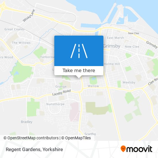 Regent Gardens map