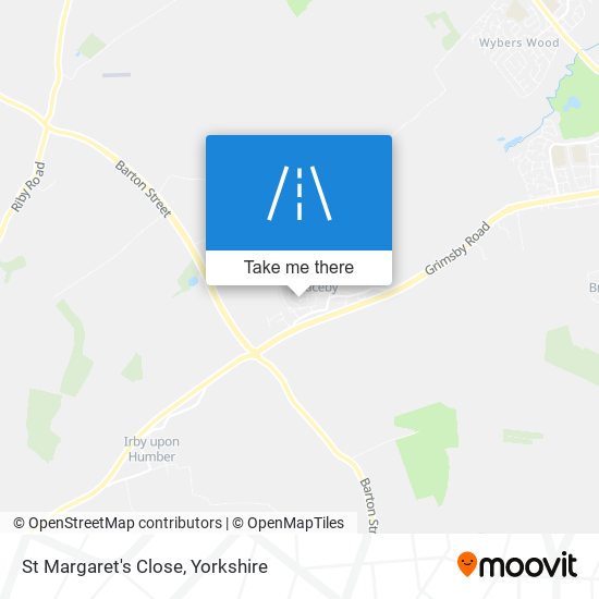 St Margaret's Close map
