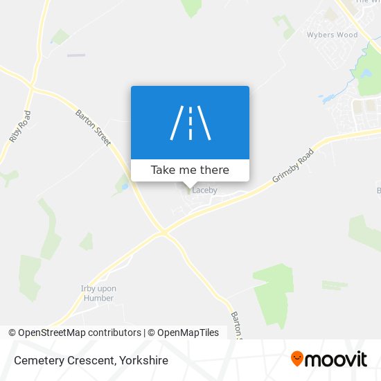 Cemetery Crescent map