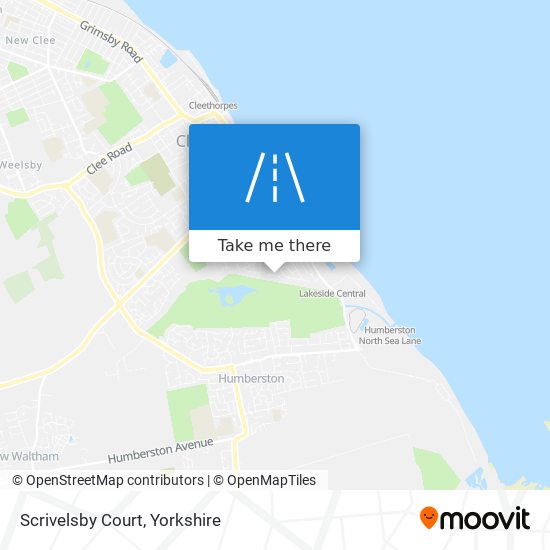 Scrivelsby Court map