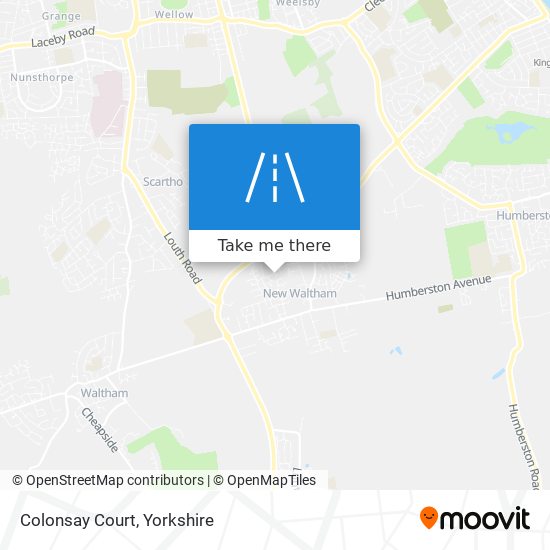 Colonsay Court map