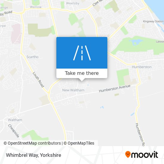 Whimbrel Way map