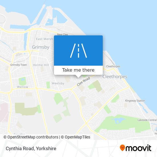 Cynthia Road map