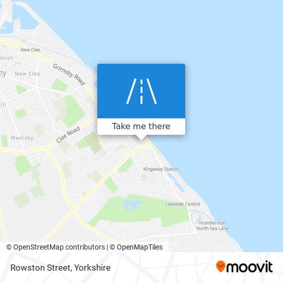 Rowston Street map