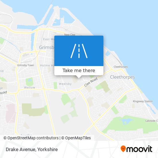 Drake Avenue map