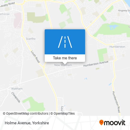 Holme Avenue map
