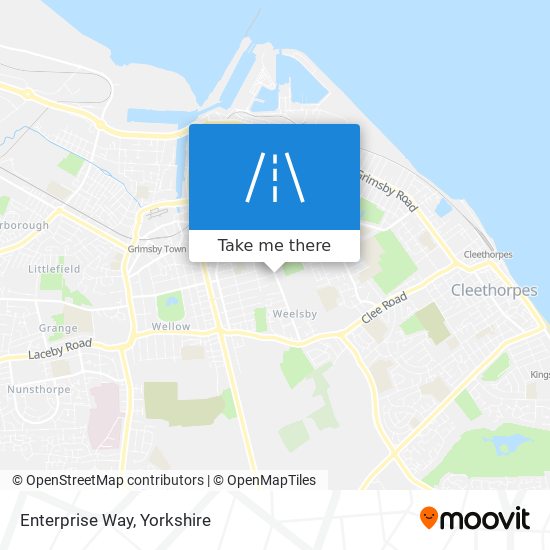 Enterprise Way map