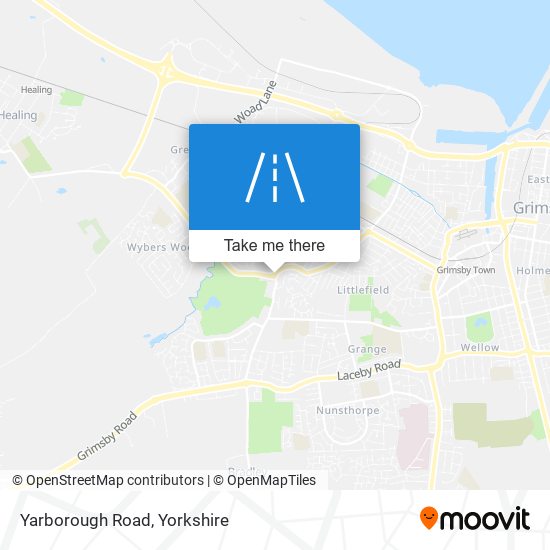 Yarborough Road map