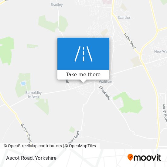 Ascot Road map