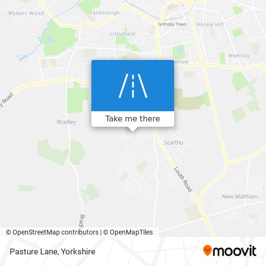 Pasture Lane map