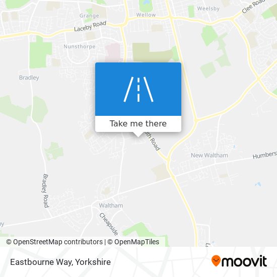 Eastbourne Way map