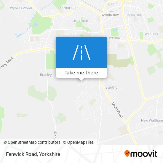Fenwick Road map