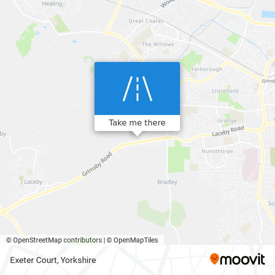 Exeter Court map