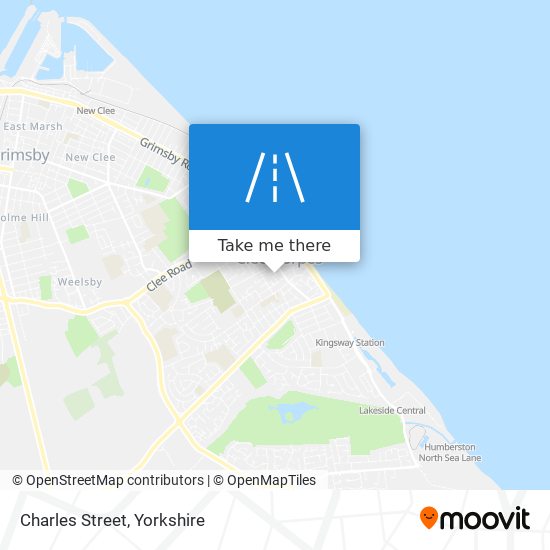 Charles Street map