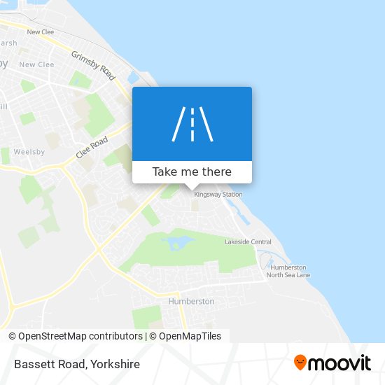 Bassett Road map