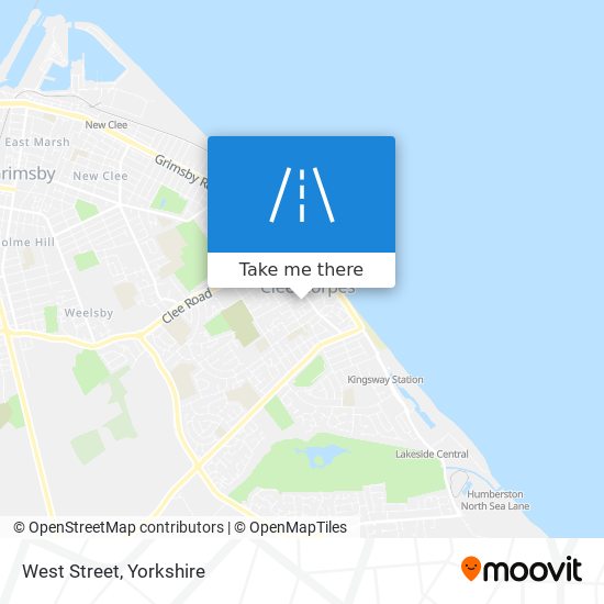 West Street map