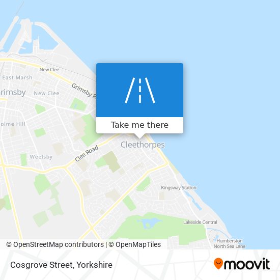 Cosgrove Street map
