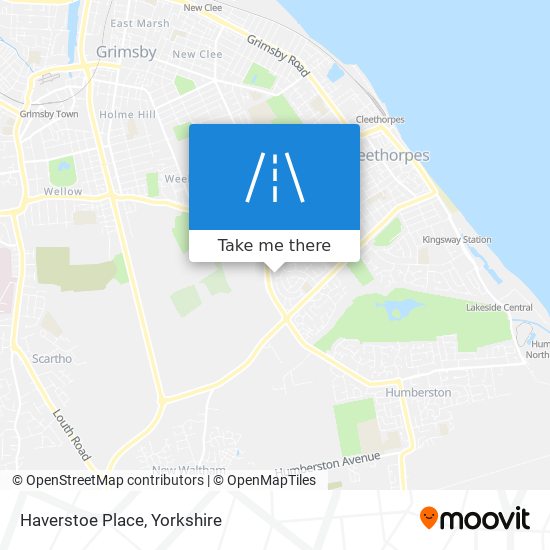 Haverstoe Place map