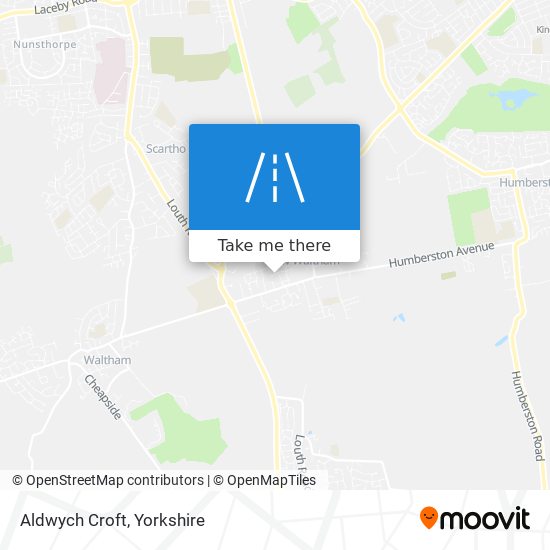 Aldwych Croft map