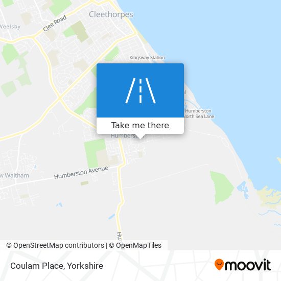 Coulam Place map