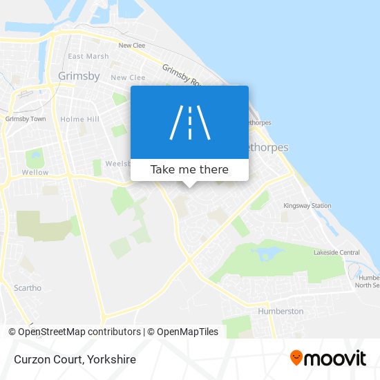 Curzon Court map