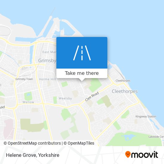 Helene Grove map
