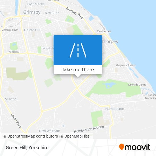Green Hill map